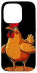 iPhone 14 Pro Chicken and Rooster Breast Costume Case