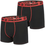 Boxers Freegun  Lot de 2 Boxers garçon coton Uni