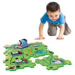 Thomas the Tank Engine Train Set for 3+ Year Old Boys with 50 Track Combinations - Motorised Track Playset with 6 Puzzle Pieces - Thomas & Friends Trains - Train Track Toys for Boys & STEM Learning