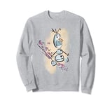 Frozen Fire It Up With Olaf And Bruni The Fire Spirit Sweatshirt