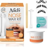 Nose Waxing Kit - DIY Hair Removal for Men & Women - 45g, 8 Safetip Applicators