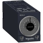 Schneider Electric - REXL4TMB7 Schneider - Relais temporisé travail - embrochable - 0,1s à 100h - 24Vca - 4FO - Zelio Time