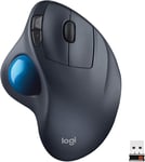 Logitech M570 Wireless Trackball Mouse – Ergonomic Sculpted Design, Ideal for...