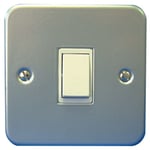 Dencon 1 Gang 2 Way Metal Clad Light Switch