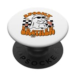 Spooky Brother Groovy Assorti Famille Halloween Cute Boo PopSockets PopGrip Interchangeable