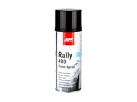 APP Rally 400 Color Spray - Bombe de peinture noir brillante | Peinture acrylique en spray | Bombe peinture noir brillant pour toutes les surfaces avec une haute couverture | 400 ml