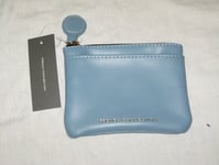 BNWT  FRENCH CONNECTION FCUK  Ladies Synthetic Leather Coin Card Purse  Blue