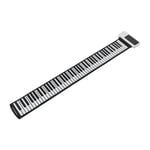 88 Keys Roll Piano Silicone ABS Foldable Electric Hand Rolls Piano Thicker K LSO