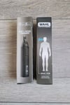 2 X GroomEase by Wahl Ear and Nose Cordless Personal Trimmer Rinse & Clean Blade