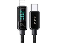 Mcdodo Ca-8810 Usb-C To Lightning Cable, 36W, 1.2M (Black)