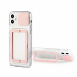 Case Soft TPU For iPhone 13 Pro in Pink With Camera Lens Protection