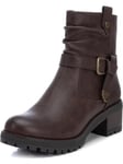 REFRESH Femme 170143 Botte Tendance, Marron, 36 EU