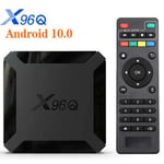 X96Q TV Box Android 10.0 boitier Tv H616- 2G+16G 4K HD Multimedia WiFi 2.4G , Lecteur multimedia Boite TV -b21