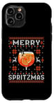 Coque pour iPhone 11 Pro Merry Spritzmas X HO HOLY APEROLY XMAS CLUB Noël