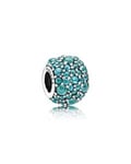 Pandora Teal Sterlinghopea Riipus Ja Zirkonia 791755MCZ