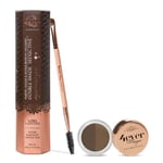 4Ever Magic Cosmetics: Double Shade Eyebrow Gel and Brush - Black