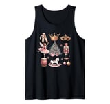 Cute Christmas Tree Nutcracker Party Cute Christmas Tank Top