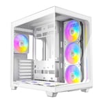 Antec Constellation C5 Dual Chamber ARGB Full Tower PC Gaming Case - White 0-761345-10033-5