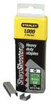 Agrafes 10 mm type G boîte de 1000 - STANLEY - 1-TRA706T