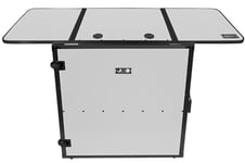 UDG FlightCase MK2 Table de DJ Pliable avec roulettes Blanc