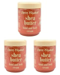 3x Queen Elisabeth Shea Butter Hand And Body 500ml