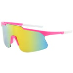 2024 Halvram Löparglasögon Överdimensionerade Sport Vindtäta Solglasögon Cykling Utomhus Män Sportsolglasögon för Unisex 2 sunglasses unisex outdoor