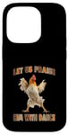 Coque pour iPhone 14 Pro Laissez-nous le louer avec Dance Happy Chicken