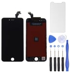 Ecran LCD Remplacement pour iPhone 6 Noir + Outils