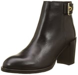 Tommy Hilfiger FW0FW01958, Bottines Chelsea Femme, Noir (Black), 36 EU (3.5)