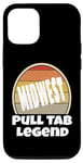 Coque pour iPhone 12/12 Pro Pull Tab Legend Proud To Be Midwest Nice Funny Midwest Retro
