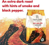 Taylors of Harrogate Hot Lava Java Ground Coffee, 200 g Pack of 6 - Total 1.2kg