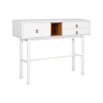 Home ESPRIT Console Jaune Blanc Bois MDF 120 x 35 x 90 cm