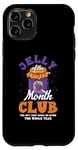 Coque pour iPhone 11 Pro Amusant Vacation Jelly of the Month Clubs Merry Christmas