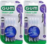 Gum® Proxabrush Trav-ler brossette interdentaire 1.2 mm Brosse(S) À Dents 2x4 pc(s)