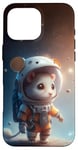 iPhone 16 Pro Max Space Mouse Astronaut Galaxy Case