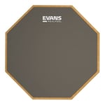 Evans RealFeel Drum Pad - Pad Entrainement Batterie - Pad de Batterie - Caoutchouc de Gomme, Simple Face, 12 Pouces