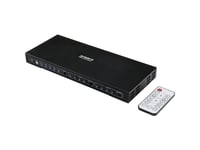 Speaka Professional 4X2 Port Hdmi-Matrix-Switch Mit Audio-Ports 3840 X 2160 Mio. Pixel Black (Sp-8753144)