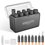 Edglete iPhone Cleaning Kit for Charging Port Cleaner, Multi-Tool iPhone Cleaner Repair Lightning Cables, Phone Cleaning Kit for iPhone, iPad, Connectors, Speakers, Airpod Cleaning Kit Airpods Cleaner