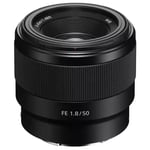 Sony FE 50mm f/1.8 Prime Lens