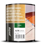 JOVIRA PINTURAS ANTI-INFILTRATIONS pour la réparation et étanchéité de toitures. Peinture élastique imperméable anti-fuites & anti-fissures (750 Mililitres, Vert)