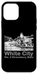 Coque pour iPhone 12 mini White City Rte 9 Shrewsbury Massachusetts Nostalgie Vintage