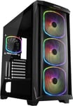 Starryknight Sk30 Boitier Pc Gaming E-Atx, Caoutchouc, Noir[PCZ231226]