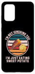 Coque pour Galaxy S20+ Retro I'm Not Ignoring You I'm Just Eating Sweet Patate
