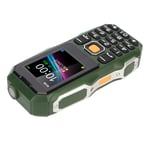 (OD Green) Elderly Cell Phone With Large Capacity Battery External Radio