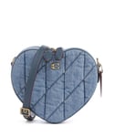 Coach Quilted Heart Crossbody bag jeans