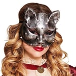 Boland 54512 - Demi-masque pour les yeux Steampussy - En plastique - Style steampunk - Costume - Fête à thème - Halloween