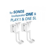 My Wall HS 17 AWL - 2 Support Mural pour Haut-Parleurs Sonos One Sl Play:1 HS17A