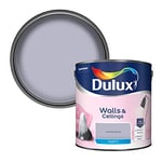 Dulux Matt Emulsion Paint For Walls And Ceilings - Lavender Quartz 2.5 Litres