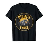 Conceptual Cool Retro Style Big Al's Tyres Tires Decal T-Shirt