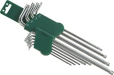 Jonnesway Torx Nøkkel Type "L" Sett 9 Stk. Ekstra Lang Telefon H16109s